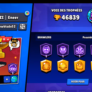 Premium Account | Legendary 3 | 44k | 35 brawlers maxed | rare skins - Image 2