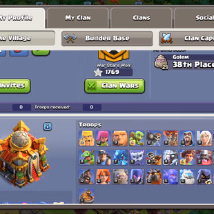 TH 16 ALMOST MAX || 3 HERO MAX || BK 86 AQ 95 GW 70 RC 45 MP 61 || HIGH EQUIPMENTS || HERO SKINS - Image 3