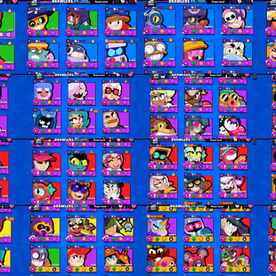 90K | FULL MAXED 98 P11 | 81 PRESTIGE | METEORIC FAME 1 | 90 TITLES | 81 HYPERCHARGES | 13 BUFFIES | 2 BRAWLER KEYS - Image 3