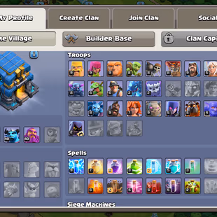 [ TH-12 FULLY MAX ] || 5200 GEMS || 10X EPIC EQUIPMENT [ NICE LEVEL ] || MAX DEFENCES - TROOPS - WALLS HEROS - Image 4