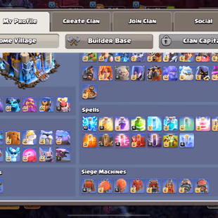 🔥12k Gems💎 Townhall 18 [] Party Scenery [] High level EQUIPMENS [] Free Rename [] Heroes 105-100-95-80-55-11 | Free GP - Image 5