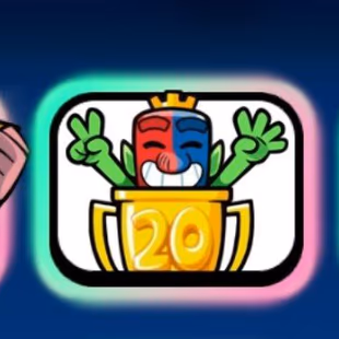 🌟 GT 100 & 2x CRL 20 WIN EMOTES 💎 GLOBAL TOURNAMENT RANKS 24 117 153 357 KT 15 2 HEROES & 8 EVOLUTIONS 10000 TROPHIES  - Image 2