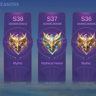 PL569|Lvl 59|EXALTED IV|ALL EMBLEM MAX|334 SKIN|FRANCO LEGEND|3 COLLECTOR(YSS,TERIZLA,BADANG)|2 ASPIRANTS(LAYLA,CHANGE)| - Image 4