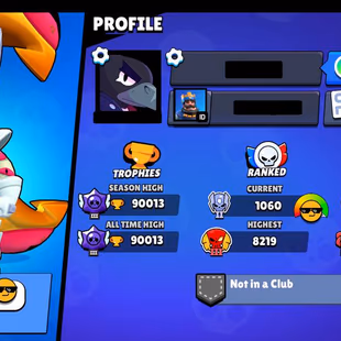[ PREMIUM ]  90K TROPHIES || 99 BRAWLERS || 56 MAX || 46 HYPERCHARGED || 310 SKINS || INSTANT DELIVERY  - Image 3