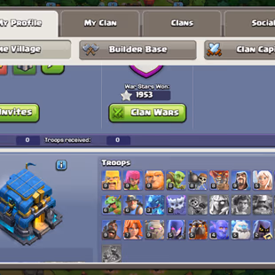  High Xp-214 Th12 full max account || 1600 gems | 4x epic equipment | Clash-A-rama scenery available  || rename 1k  - Image 5