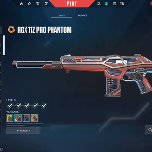 🌍EU | 8 Skins | RGX 11z Pro Phantom | Gaia's Vengeance Vandal | 4.8K VP Spent | Unranked | Instant - Image 3