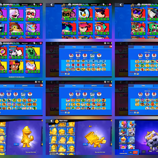 Trophy 51.8K [Free Rename] 8x Titles | Acc Creation 2021 | 96x Brawler [33x Max] 280x Skin's | Arena 25 (Trophy 10.3K) - Image 5