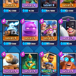 5700 TROPHIES | 37 LVL | KT 12 | 115 CARDS | 1 MAX CARDS | 5 EVO | EMOTE 23 | RU8YCJYGP - TAG ACCOUNT - Image 6