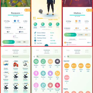 🎯 LVL 41 STRONG ACCT  | SHINY RAYQUAZA  🐉| 70 LEGENDARY  | ZEKROM STACK  | GIRATINA  | HEATRAN  | INSTANT DELIVERY - Image 3