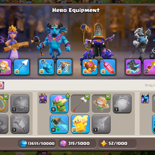 🔥[ TH-17 NEAR MAX ]🔥 E.BOOT [MAX] - R.SPEAR [23] || HEROS: 79-97-71-71-46 || NICE DEF - TROOPS || LEVEL 17 WALLS  - Image 5