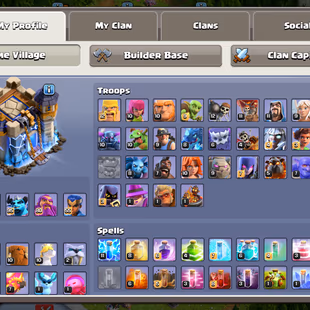 🔥TH 18 5 HERO MAX🔥BK 105 AQ 105 MP 95 GW 80 RC 55 | 2 EPIC EQUIPMENT MAX | 569 CWL MEDAL | 3 LEGENDARY SKIN | NC 500 - Image 3