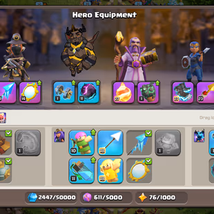 🔥TH 17 ALMOST MAX🔥XP 191-HERO 98-100-75-50-12-EPIC FB[MAX] EB[MAX] GG 26 FA 23 RS 23 SB 20-NC YES-DEFENSE MAX-BEST - Image 6