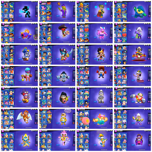 🔥63K TROPHY - 98 BRAWLER 🔥 54 MAXED | 46 HYPERCHARGED | 280 SKIN | INSTANT DELIVERY - Image 8