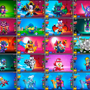 🔥SUPER-RARE🔥HEROINE BIBI-CORSAIR COLT | 62.7K COINS | 101 BRAWLERS | 50 MAX | 38.5K TROPHY | 307 RARE SKINS | 70 HYPER - Image 4