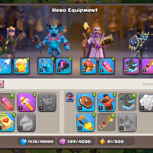 🔥premium th 15 near max!🔥 Clash-a-rama scenery|| heros 40-52-1-25-19! Blue walls - 5x eics good lvl || good one - Image 7