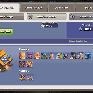 Th18 Almost max [Ww-Werden Skin-Ww Secnry] | Hero-105-98-80-51 | Equipment-11-Epic Almost Max | XP-232 | Defence Wall Al - Image 8