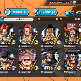 [4079] [IOS+ANDROID] 12 EX - Kizaru + 3 shanks + 2 roger + kaido + oden + king luffy + Whitebeard + Big Mom ,Support 162 - Image 2