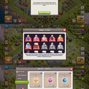 PREMIUM TH-12! XP-104! WHITE WALLS! 4X EPIC EQUIPMENTS! HEROES:-46-43-25-18! FAST DELIVERY - Image 4