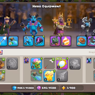 ❗[ PREMIUM TH-17 ]❗6X EPIC: FB-23 || GG-EB-20 || STRONG DEF TROOPS || WALL-13 -14 LVL || BEST DEAL  - Image 2