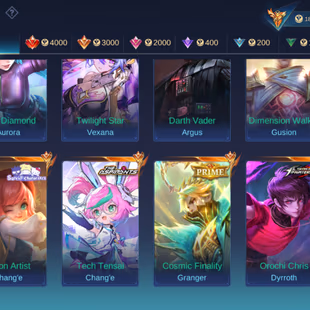 PREMIUM MEGA IV ACCOUNT || 2 LEGEND || 22 GRAND || 16 EXQUISITE || SKINS 396 - Image 8