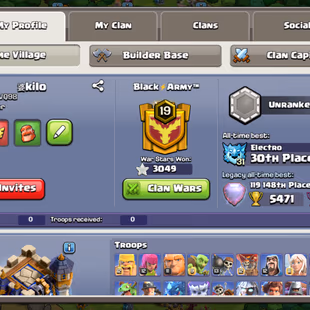 WAR ARENA SCENERY! TH18 BASE-MAX!! 246-XP NC-500!! HEROES 105-105-90-80-55!! STATUS! FB/MAX EB/MAX RS/MAX MM/23 GG/23 - Image 4