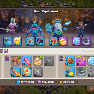 🔥TH 13 FULL MAX || ALL HEROES MAX || 🔥8x EPIC EQUIPMENT AND 3x LEGENDARY HEROES SKIN || RENAME AVAILABLE  - Image 7