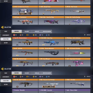 OG ID In World | 3500 USD Price | 30x Mythic Full Max | 6x Mythic Character | 81k CP Available | 180x Legendary Weapon - Image 5