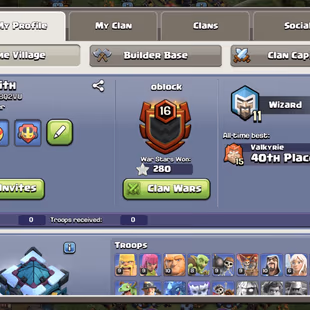 ||3Epic max ||Xp141 Th 13account|| Wall max|| 2heros max||6th builder unlock||10Epic equipment||Name change available||  - Image 4