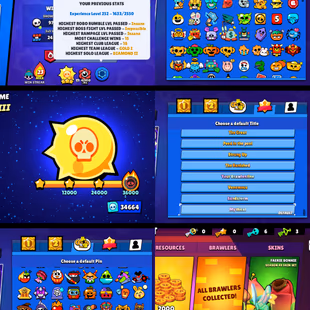 100k TROPHIES 🌟 ROYAL AGENT COLT 🌟 97 MAX POWER BRAWLER | 101 BRAWLER UNLOCK | 64 HYPERCHARGE | 409 SKIN | - Image 6
