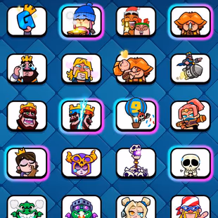 XP 70 🔥 115 Max Cards 💎60 Elite Cards | 320 Rare Emotes | Instant Delivery - Image 6