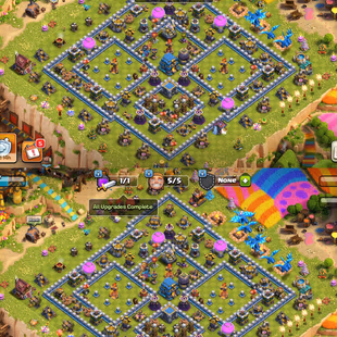 [TH-12 FULLY MAX] || 7 YEAR OLD CHRISTMAS TRSS AVAILABLE || 4 HERO MAX || 3 EPIC || ALL MAX 5 BUILDER || BEST DEAL | A02 - Image 1