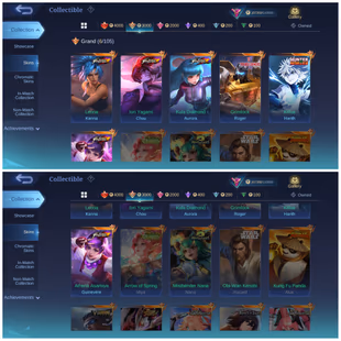 [ Rebindable ] Exalted Collector 4 - 131 Heros - Mythic Glory 80 - 57 Win Rate - Legend Franco - Hell Of Fire - A14  - Image 8