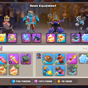 B.GARD MAX | TH18 CLOSE MAX | SB-MAX!AF-MAX!FB-MAX!EBMAX!RS-MAX!FF-MAX | HERO-100-100-75-80-55 | 221-XP | CLASHAMANIA  - Image 7