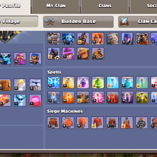 TH17 NEAR MAX |🔥2 HEROES MAX |🔥RARE 4 SIDE DECORATION | EPIC GG MAX FA MAX | 4K PLUS GEMS HAVE | NC 500 GEMS - Image 5