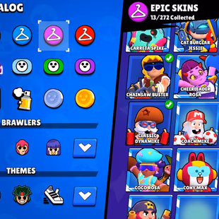 25k trophies, 71 brawlers, 9 legendary brawlers, 4 11 strength, 49 gems, 60 skins, description - Image 7