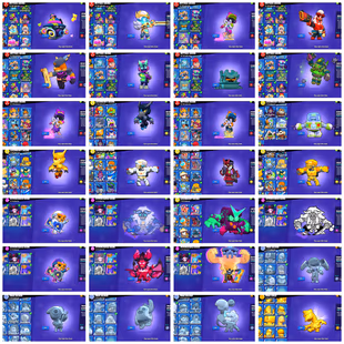 🔥74K TROPHY - 99 BRAWLER 🔥 62 MAXED | 58 HYPERCHARGED | 314 SKIN | INSTANT DELIVERY - Image 7