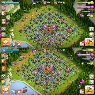 🔥PREMIUM TH-16🔥XP-204! 3X EPIC EQUIPMENTS! HEROES:-52-64-43-41-29! 8X PETS! FAST DELIVERY - Image 2