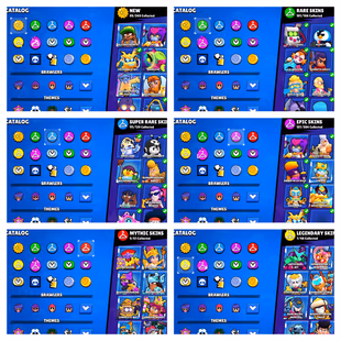 Trophy 105K [Master Rank Hit]💎Brawler 95x Max💎Higest 9110 [] Total Skins 470x [] Billing 83k [] Coin 33k [] Icone 596x - Image 4