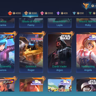 M310|LVL96|131HEROES|458SKIN|MEGACOLLECTORIII|2LEGEND|4ASPIRANTS|2STARWARS|5KOF|4SANRIO|MYTHICALGLORYS39 - Image 8