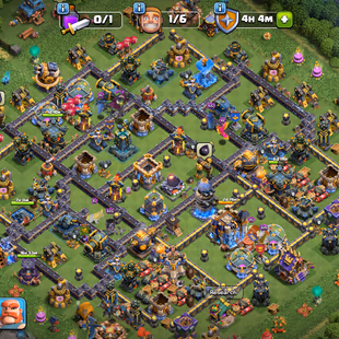 Th18 Almost Max | [5-Hero Maxed-Duke-15] | [Blacksmith [14-Epic Almost Max] | Wall Max Full | Defence Max | XP-254 | NC - Image 2