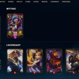 SEVER [ NA ] -51 LVL  - UNRANK - 129 SKINS - 85 CHAMP [ 1561 BE - 32 RP ] - FULL ACCESS Rare acc - Image 2