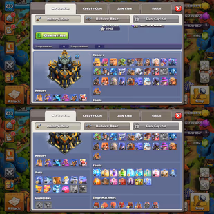 🔥FULL MAX TH-16 NEW TO TH-17🔥XP-233! 7X EPIC EQUIPMENTS! HEROES:-95-96-63-70-45-2! 10X PETS! FAST DELIVERY - Image 3