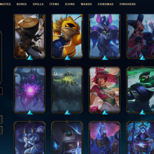 SEVER [ EUW ] -324 LVL  - SLIVER II - 249 SKINS - FULL CHAMP [ 140666 BE - 1048 RP ] - FULL ACCESS - Image 7