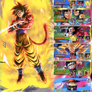D938-IOS+Android-Vip Team Fusions+5 UL(SS4 Goku+Gogeta Blue)+32 Legends+Good Equipment+29 Zenkai+Goku&Vegeta+Vegeta&Goku - Image 4