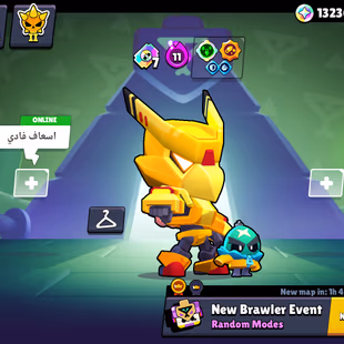 WITCH SHELLY-HEROINE BIBI | 62K TROPHY- 290X SKINS | 100/100 BRAWLER | 30X MAX | 30X HYPER | 58-GEM | 3v3 WINS - Image 1