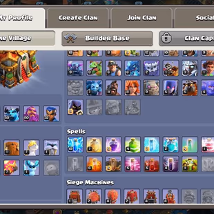 ✅BEST OFFER✅TH16: BK80-AQ80-MP50-GW60-RC32 | 210 XP | NAME CHANGE: 500 GEMS | NICE SCENERIES AND SKINS| INSTANT DELIVERY - Image 3