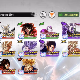 D933-IOS+Android-G10 UL(SS4 Goku+Zamasu+SS4 Vegeta+SS Goku+Frieza+Majin+Gohan)+52 Legends+Vip Equi+Good Zenkai+Nice Team - Image 6