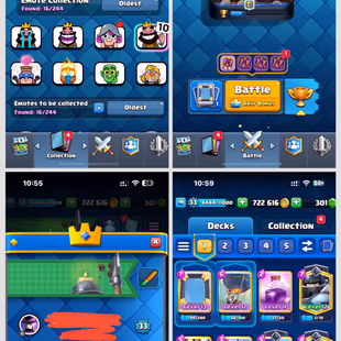 LEV-33 ACCT 1-EVO CARD 5605 -TROPHIES KT-11 ARENA-16 FREE RENAME CHEAP INSTANT DELIVERY GUARANTEED - Image 3