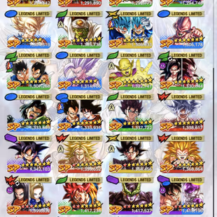D914-IOS+Android-Good-6 UL(Namek Goku+Frieza+Cell)+60 Legends+Good Equi+Goku Uis Full Red Star+Team Universe-Android - Image 8