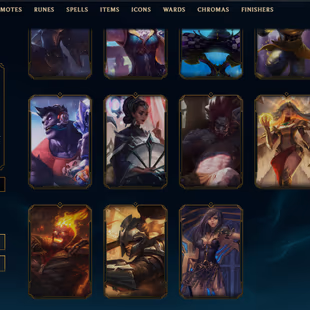 SEVER [ EUW ] 68 LVL  - UNRANK - 53 SKINS - 124 CHAMP [15361  BE - 2468 RP ] - FULL ACCESS - Image 6
